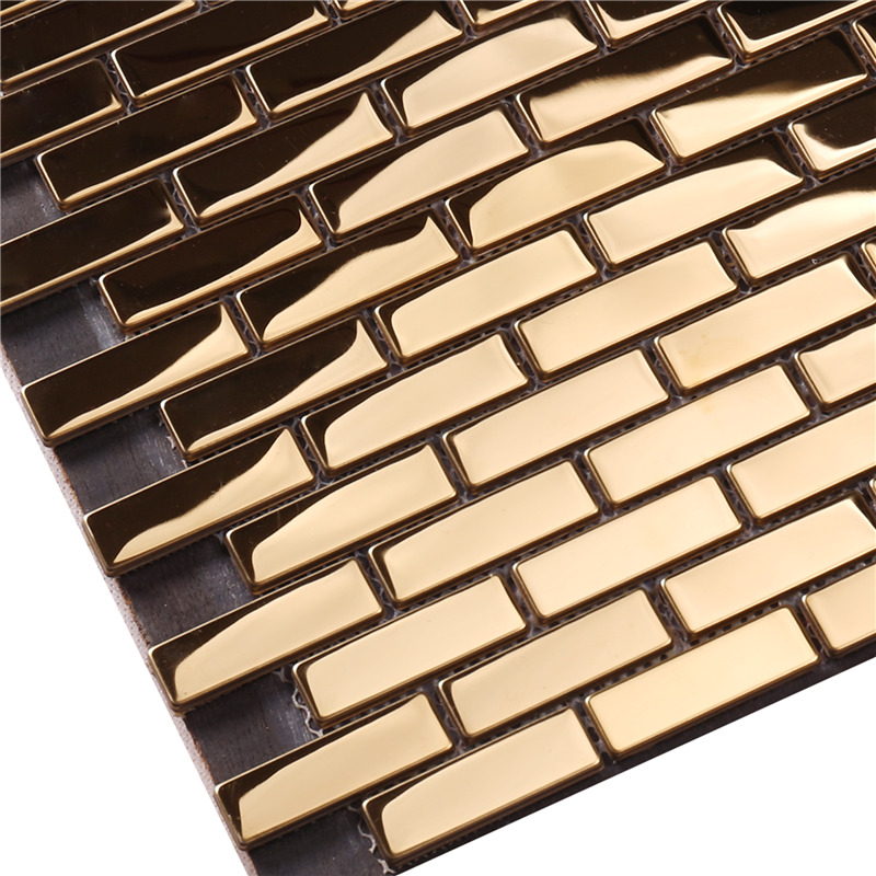 Golden Select Metal Mosaic Wall Fliser til køkken