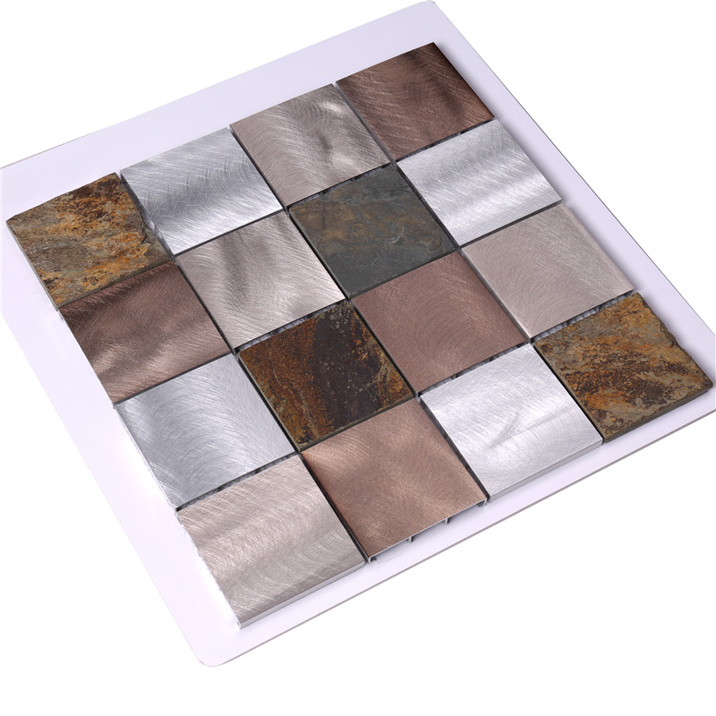 Decor Antirust Aluminium Mosaic Tile til Subway