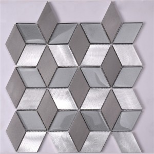 Easy Clean Diamond / Rhombus Formed Mosaic Fliser
