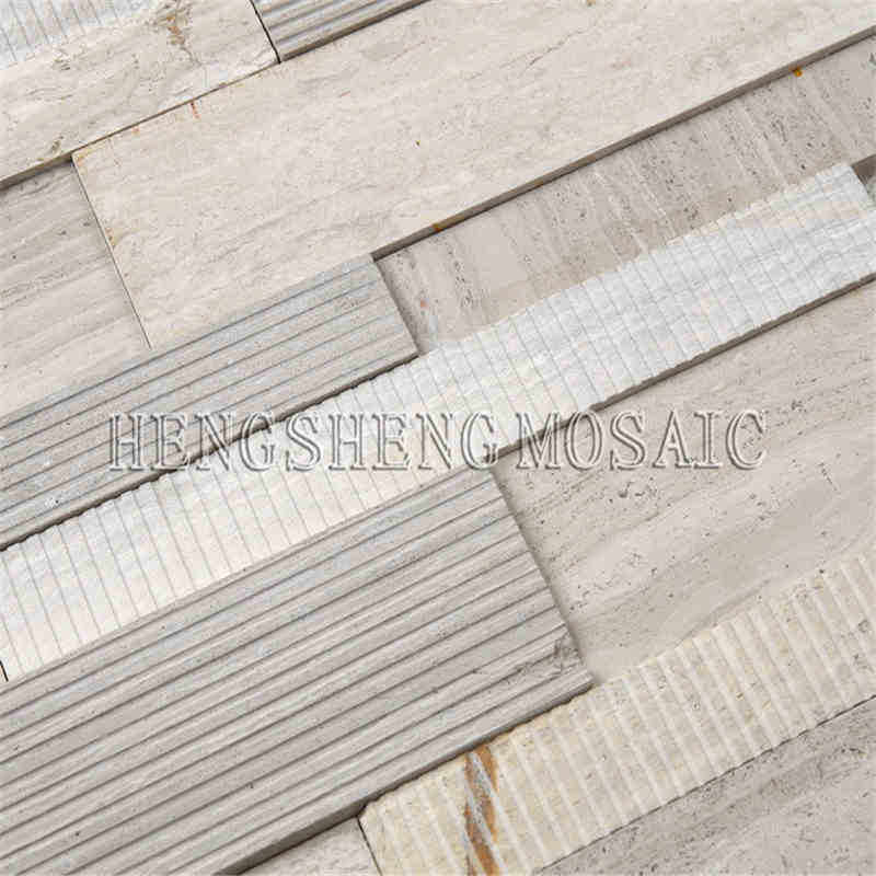 Lavpris Strip Art Mosaic Tile With Ceramic Mix Natural Stone glasmosaikfliser til udvendig udsmykning Vægge Villa mosaikfliser priser i egypt fisk skala mosaik keramiske fliser